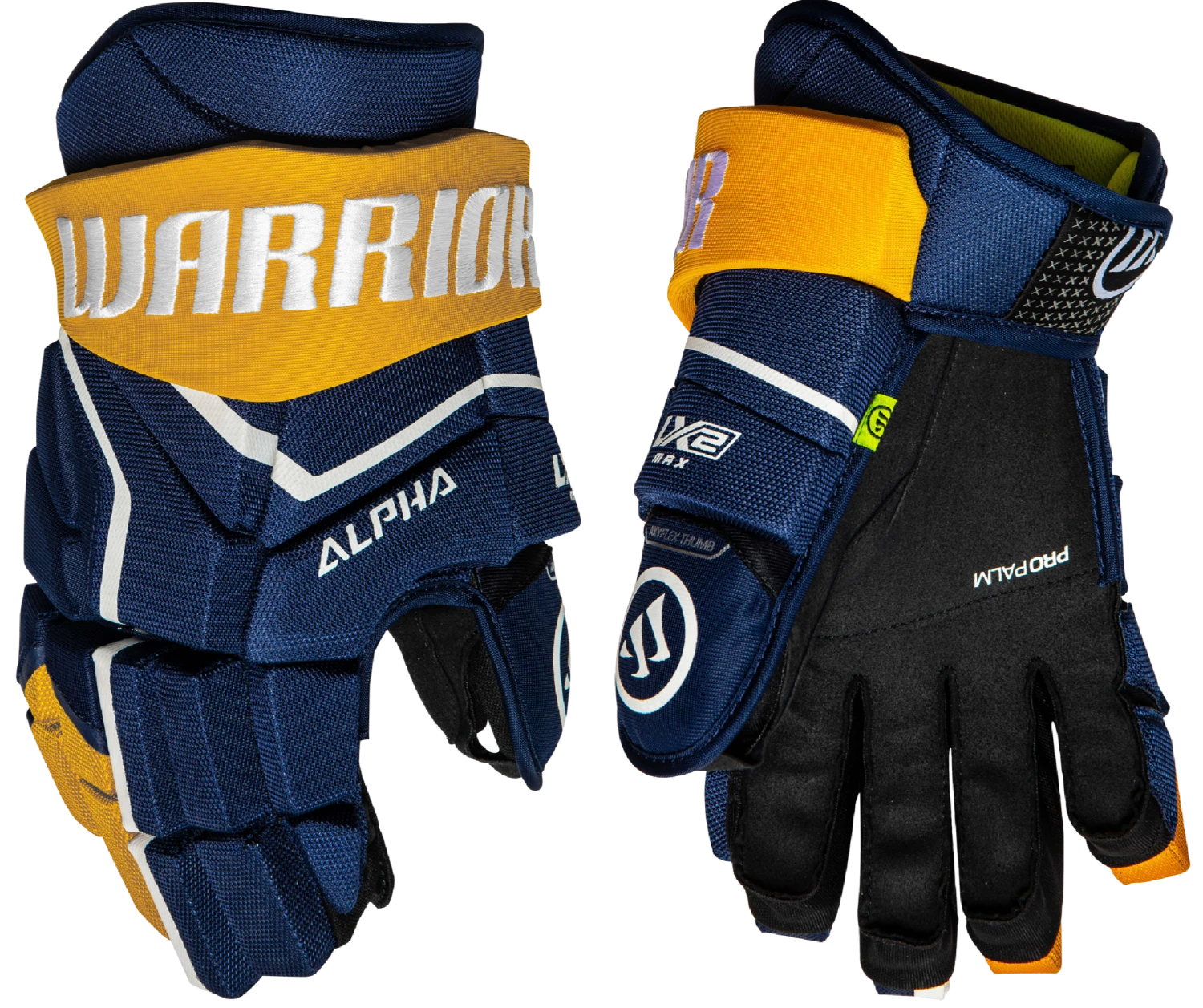 Warrior Alpha LX2 Max Junior Hockey Gloves 5 Warrior Alpha LX2 Max Junior Hockey Gloves - Image 5