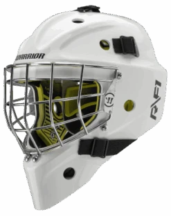 Warrior RF1 Junior Goalie Mask 9 Warrior RF1 Junior Goalie Mask -Warrior rf1jm0wh war 01 i